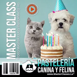 Curso de Pastelería Canina y Felina Masterclass